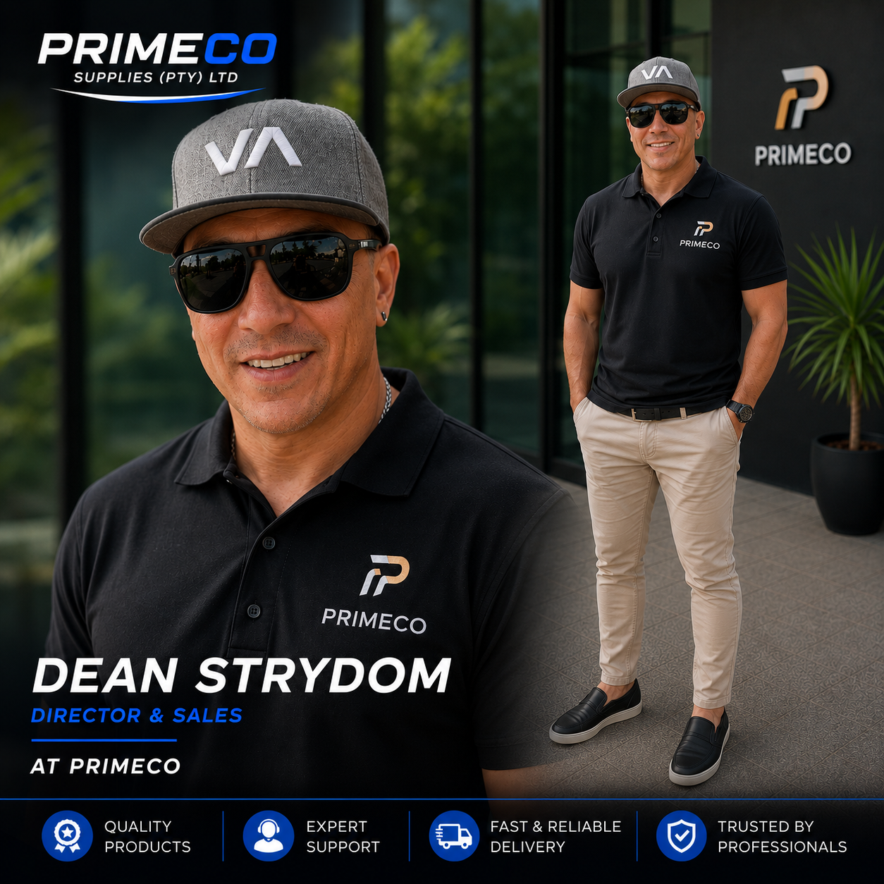 Dean Strydom, Director / Sales at Primeco Supplies