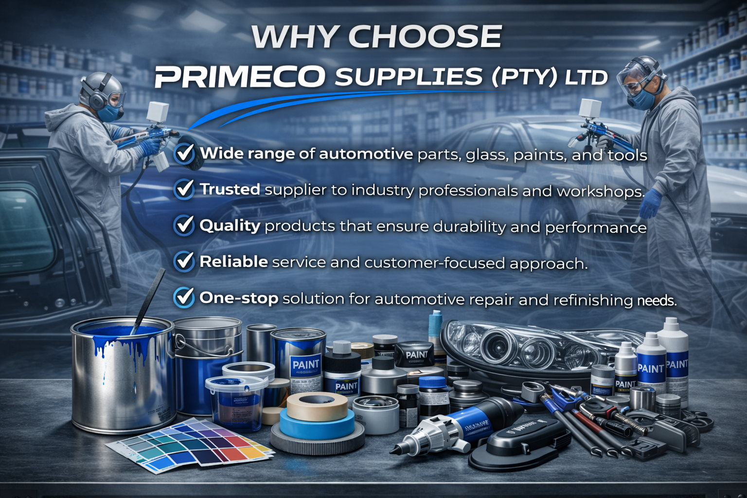 Why choose Primeco Supplies profile page