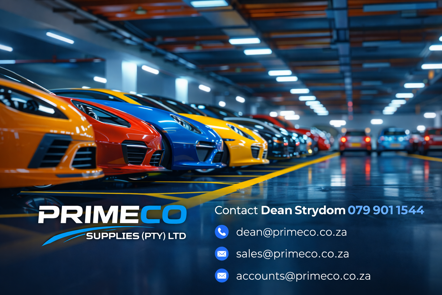 Primeco Supplies contact details profile page